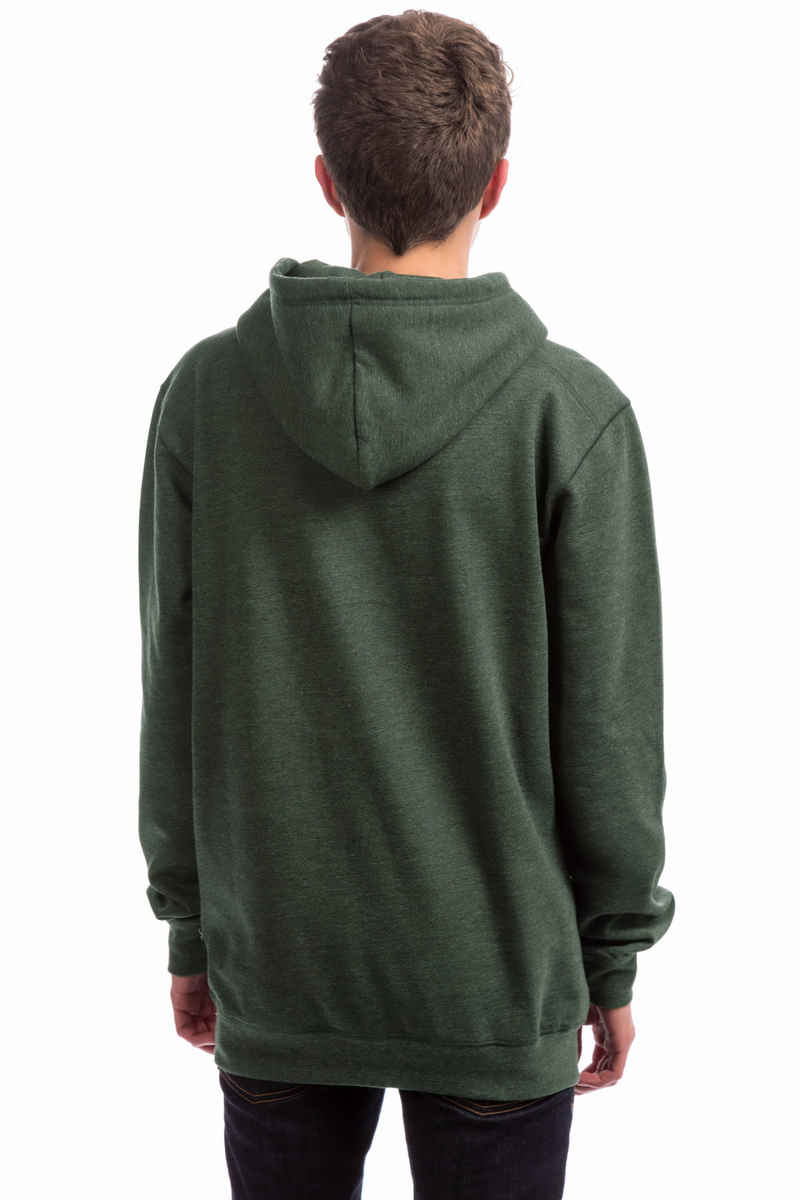 Cleptomanicx Ligull 2 Hoodie (heather dark olive)