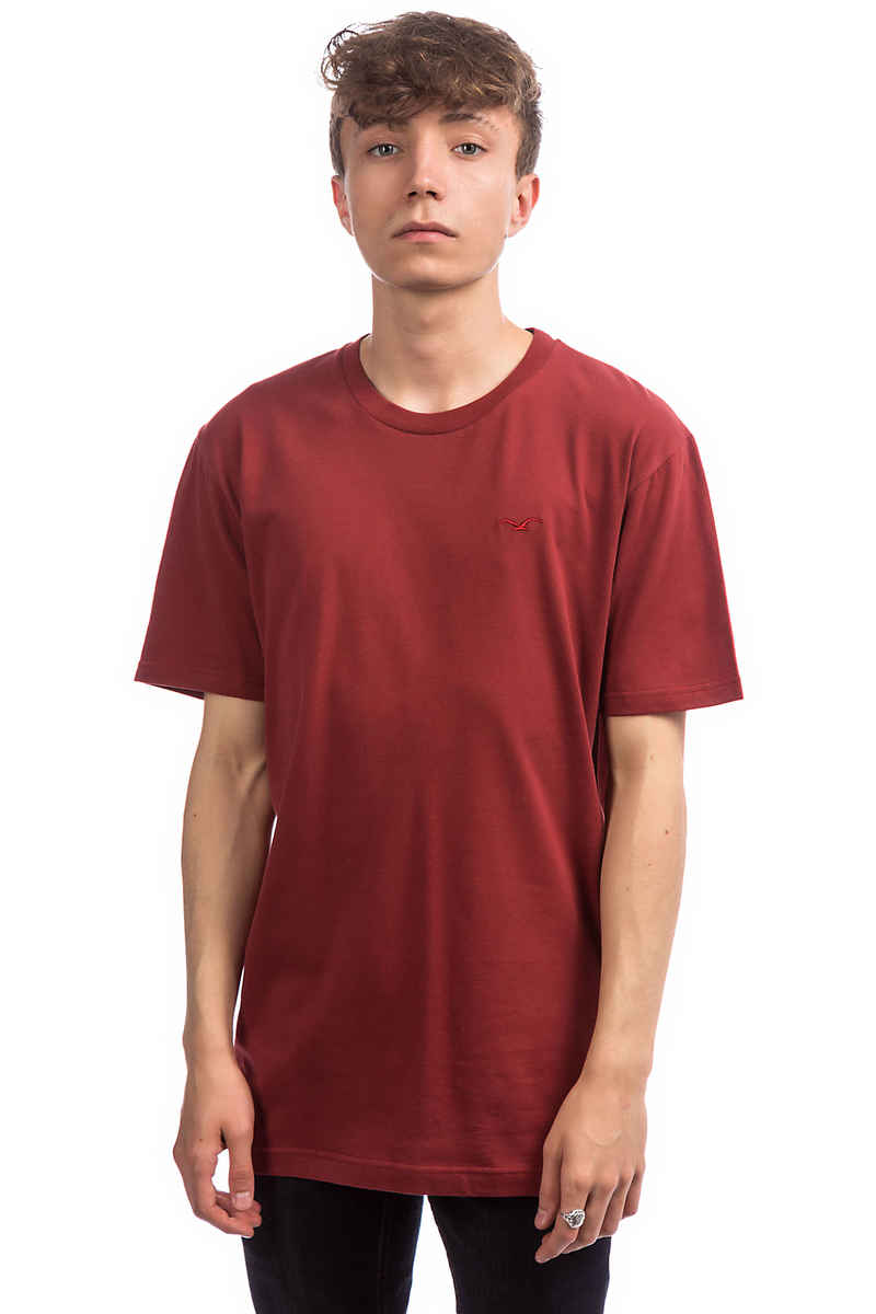 Cleptomanicx Ligull Regular T-Shirt (merlot red)