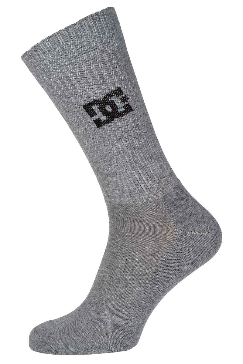 DC Crew Socken US 8-11 (assorted) 3er Pack