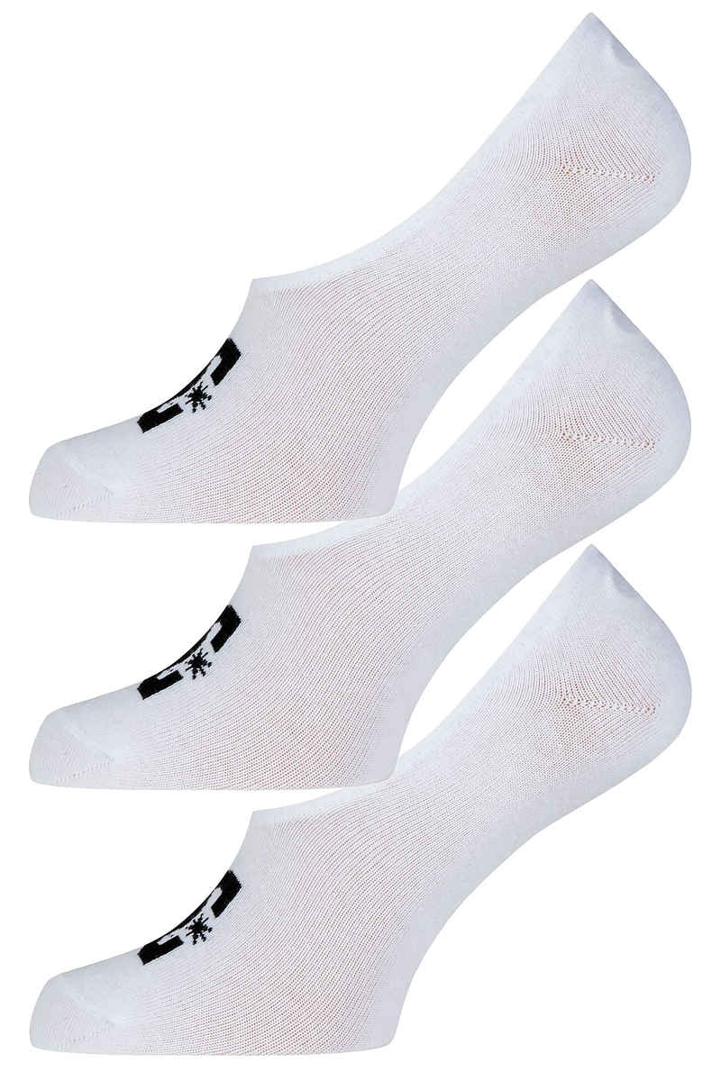 DC Liner Chaussettes (snow white) 3 Pack