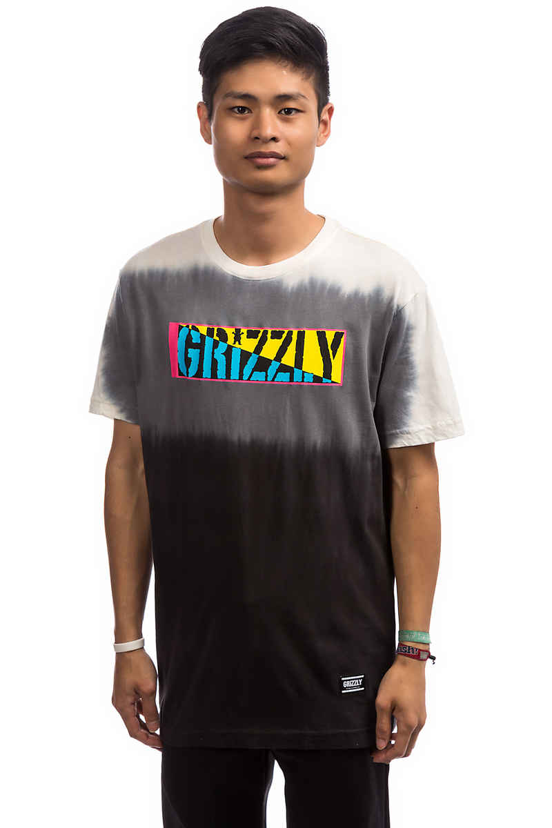 Grizzly Sun & Skate T-Shirt (tie dye)