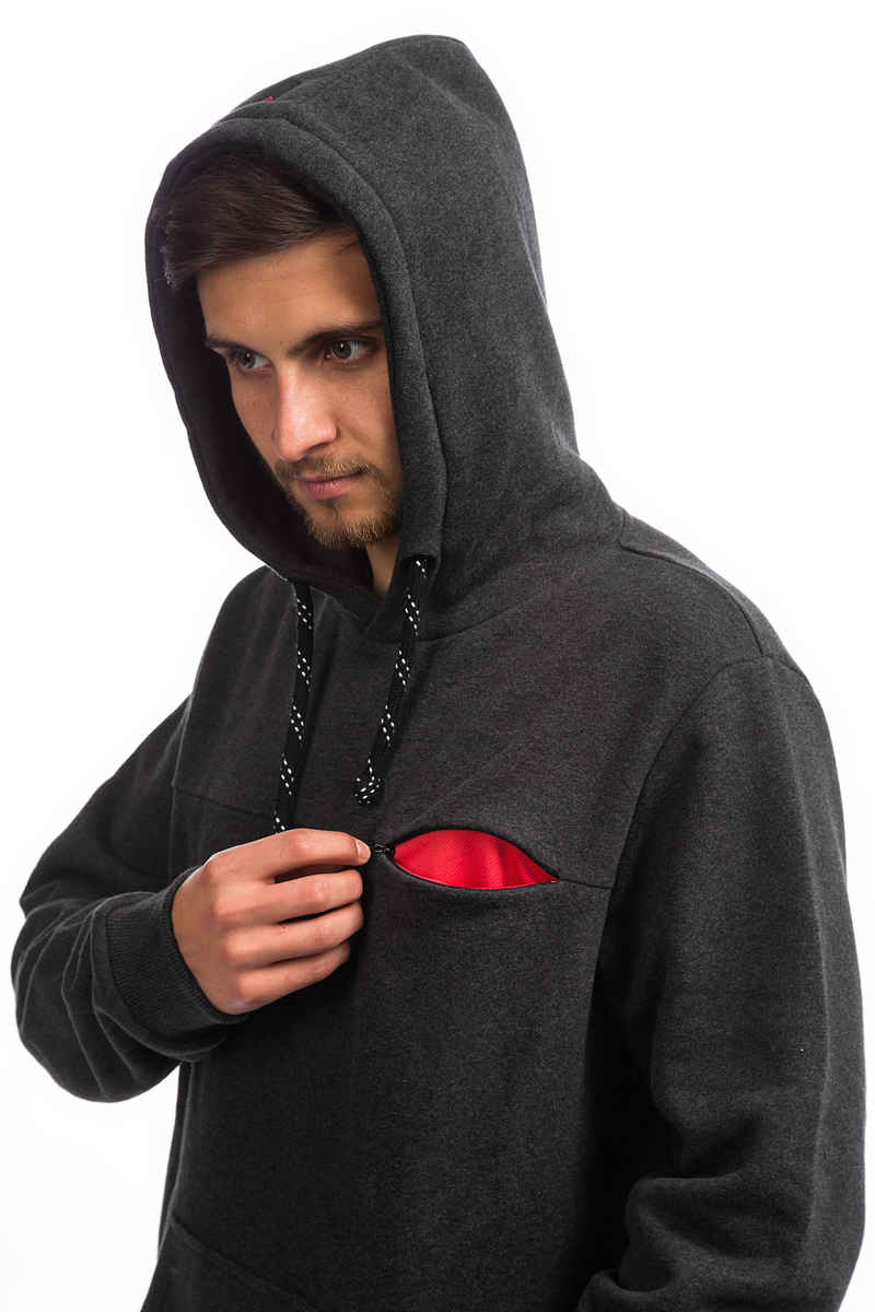 Forvert Lahti Hoodie (black melange)