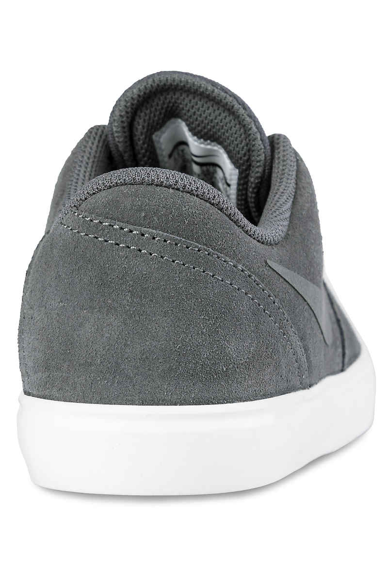 Nike SB Check Suede Shoes kids (dark grey summit white)