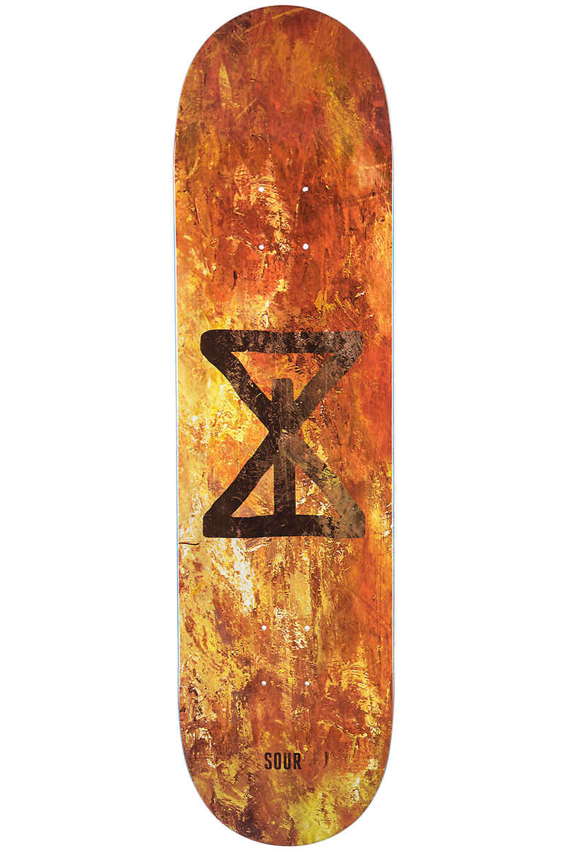 Sour Skateboards Sourglass 8.25" Deck (rust)