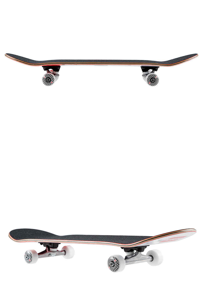 Über Skateboards Pizzapug You Tüber 7.875" Complete-Board (white red)