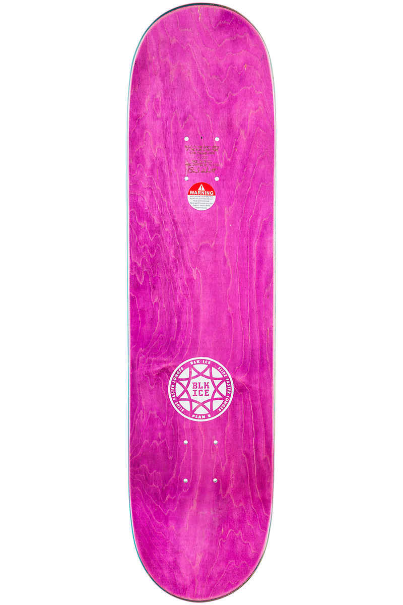 Plan B Gustavo Wavy BLK ICE 8" Planche Skate (blue)