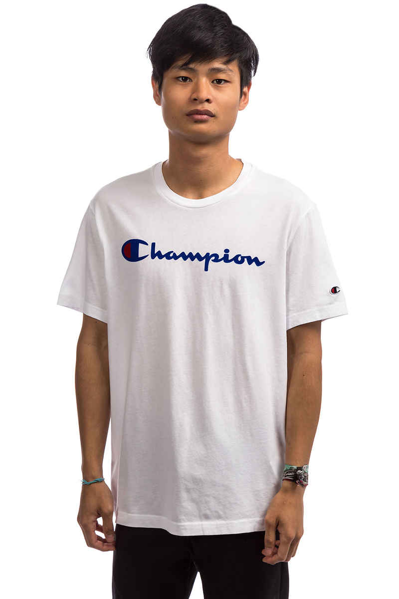 Champion Jersey Melange Co Top Dyed T-Shirt (white)