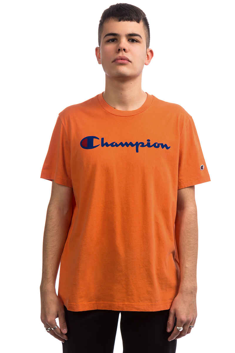 Champion Jersey Melange Co Top Dyed T-Shirt (orange)