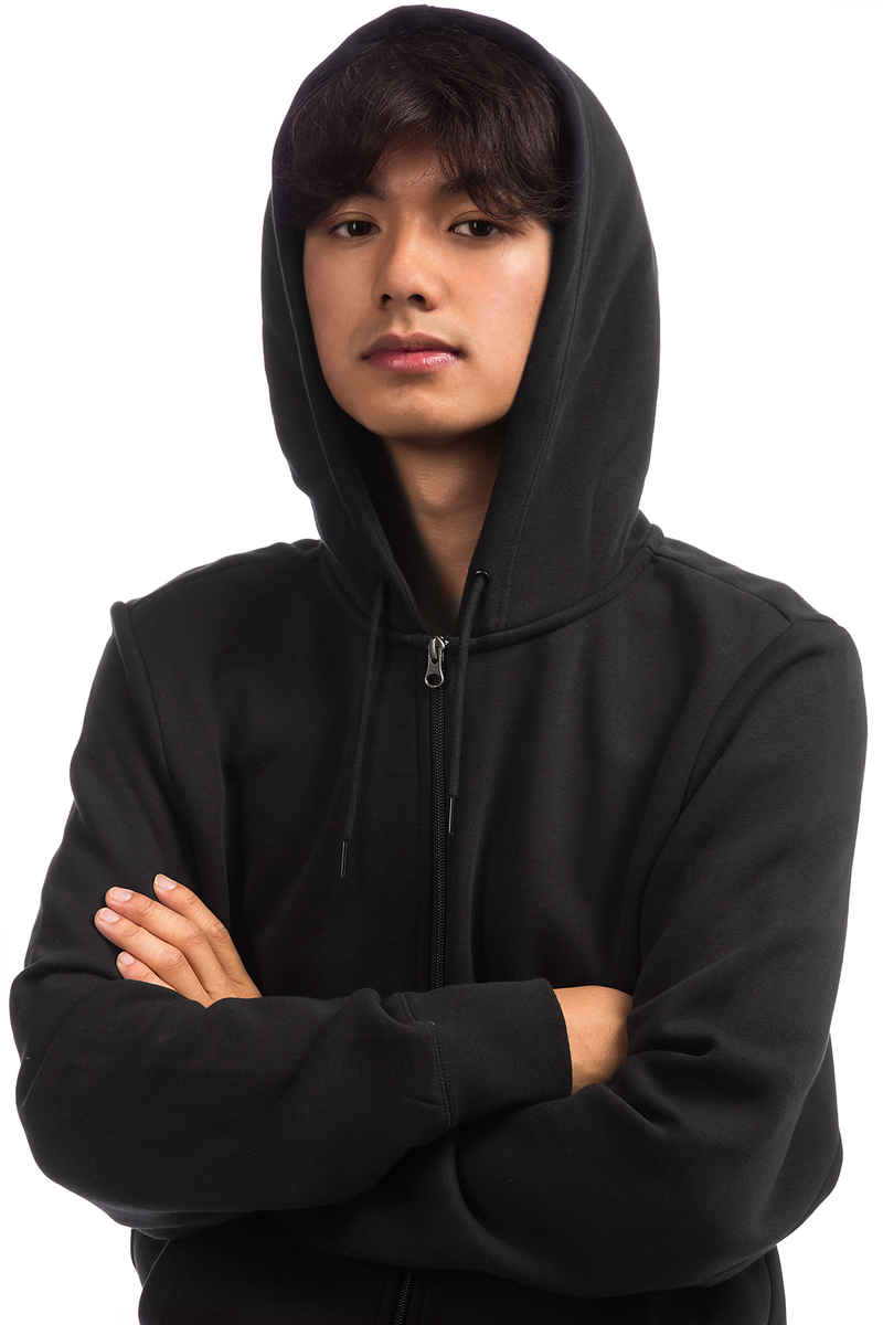 Nike SB Icon Essential Zip-Sweatshirt avec capuchon (black black)