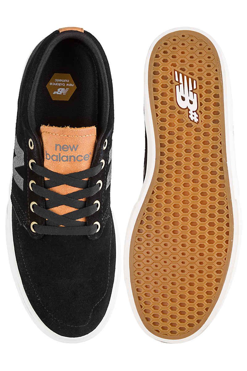 New Balance Numeric 345 Shoes (black white brown)