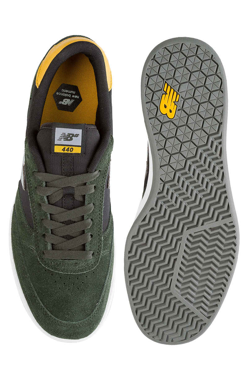 New Balance Numeric 440 Shoes (green yellow)