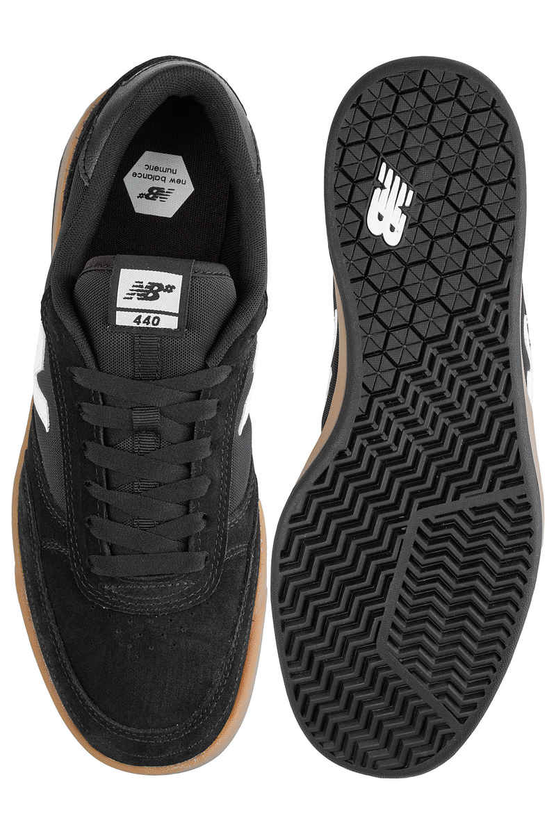 New Balance Numeric 440 Shoes (black grey gum)