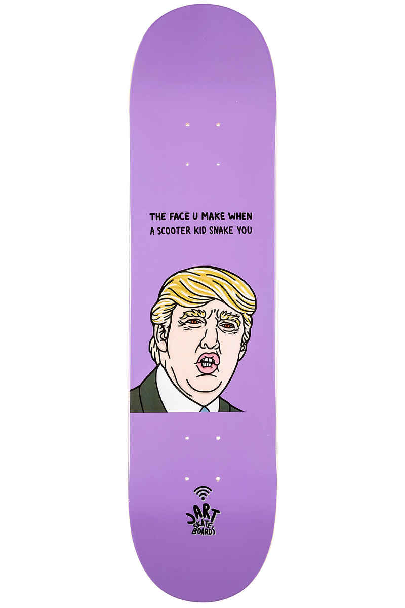 Jart Skateboards x CFK The Face U Make When 8" Tabla (purple)