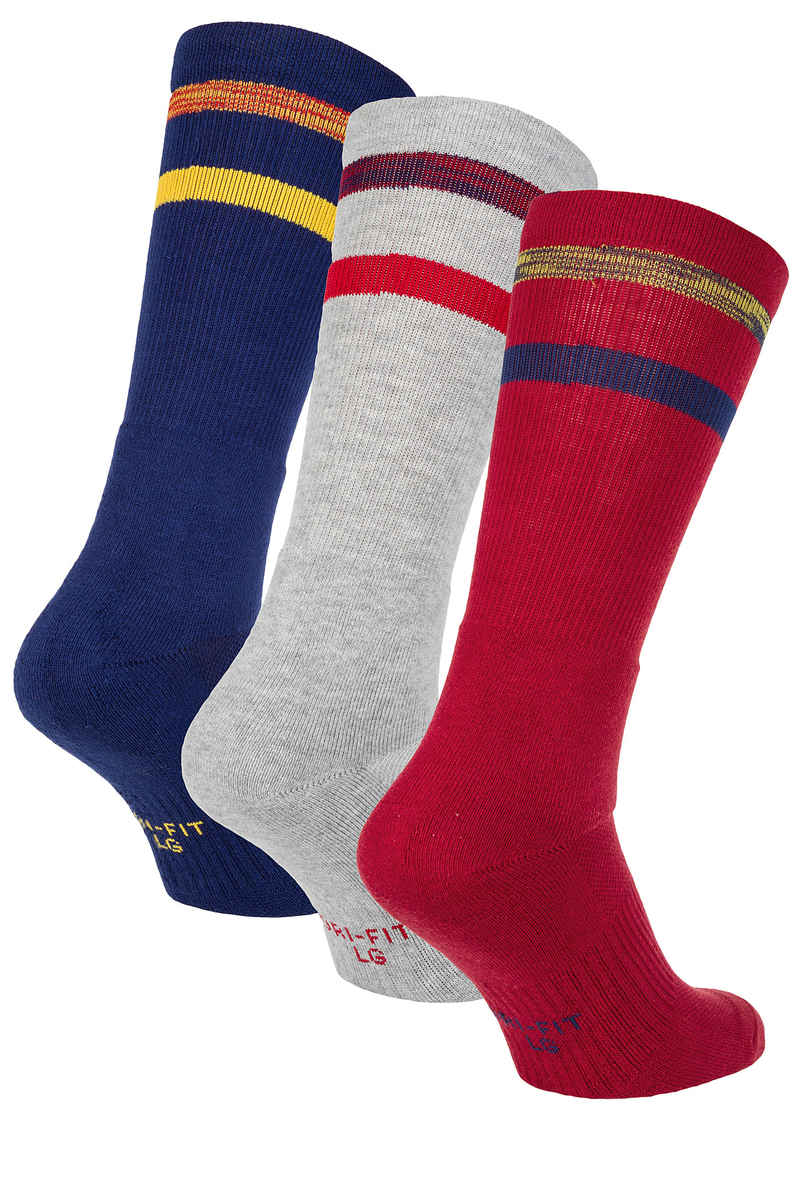 Nike SB Crew Socken US 3-15 (multi-color) 3er Pack