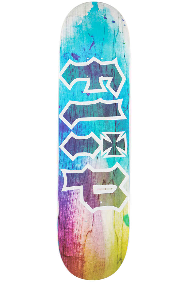 Flip Team HKD Tie Dye 8.25" Planche Skate (blue)