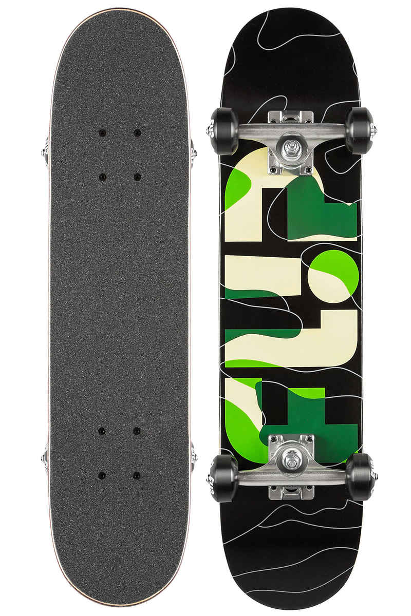 Flip Team Odyssey Camo 6.75" Complete-Skateboard kids (green)
