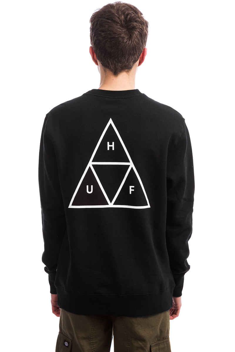HUF Triple Triangle Sweatshirt (black)