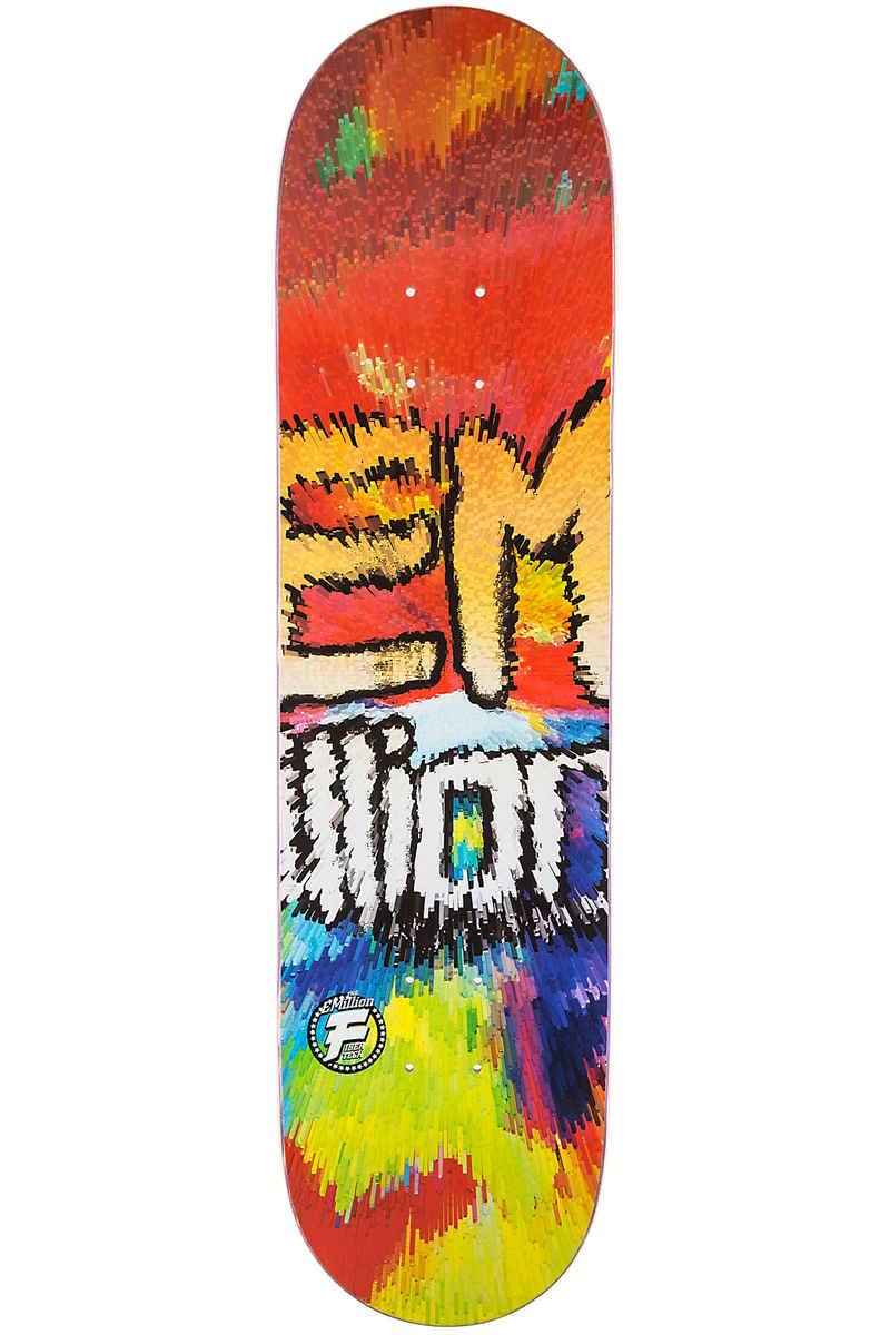 EMillion Burst Fibertech 8" Planche Skate (multi)