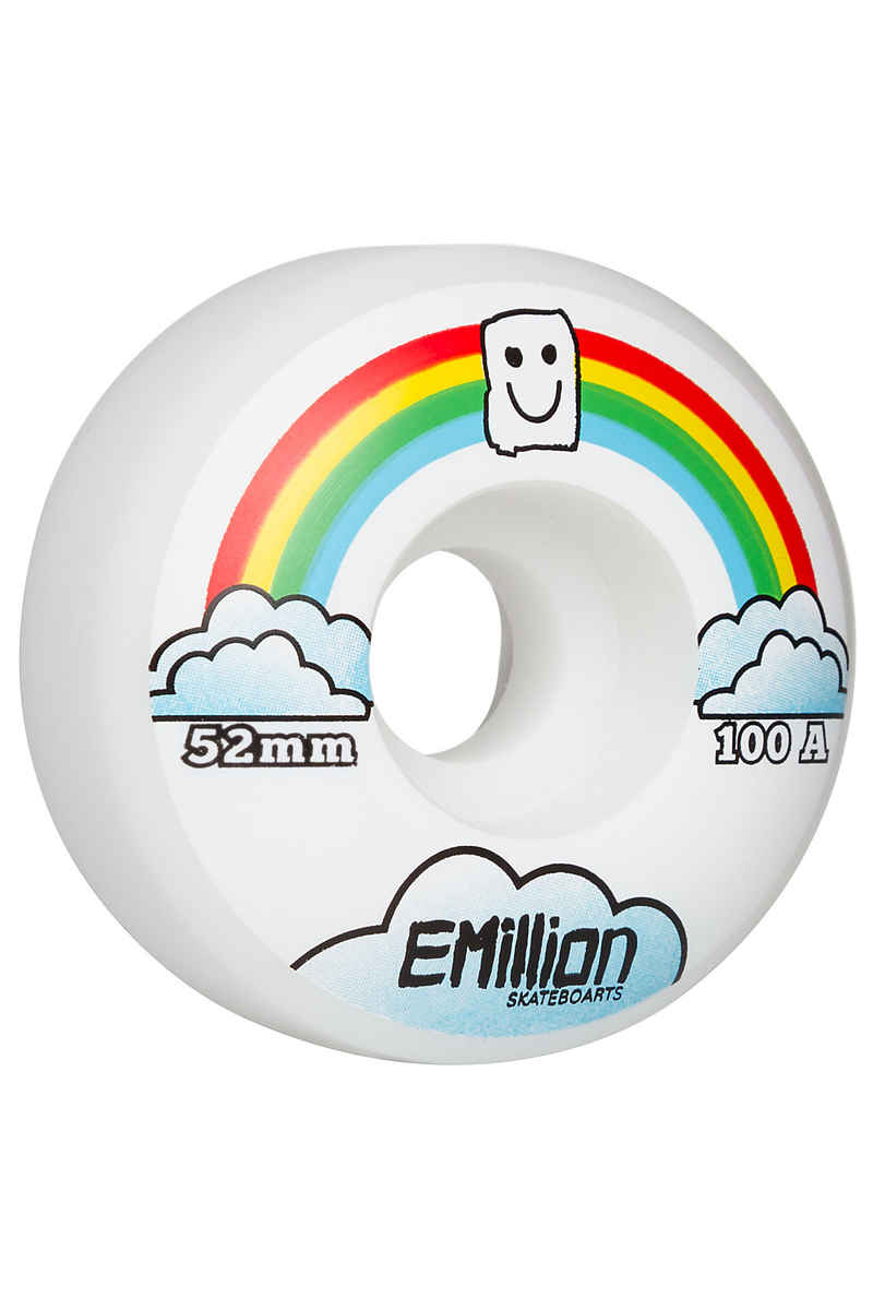 EMillion Beach Bum Wheels (white) 52mm 100A 4 Pack