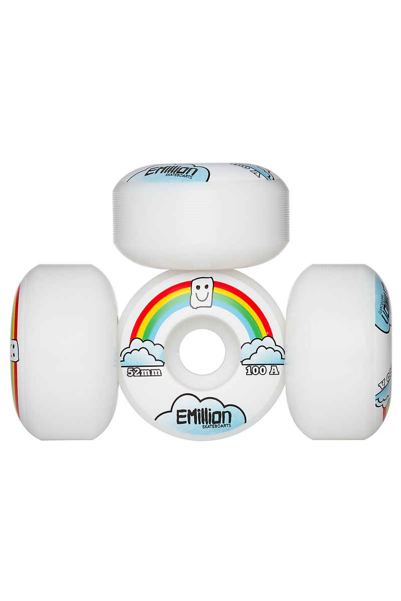 EMillion Beach Bum Wheels (white) 52mm 100A 4 Pack
