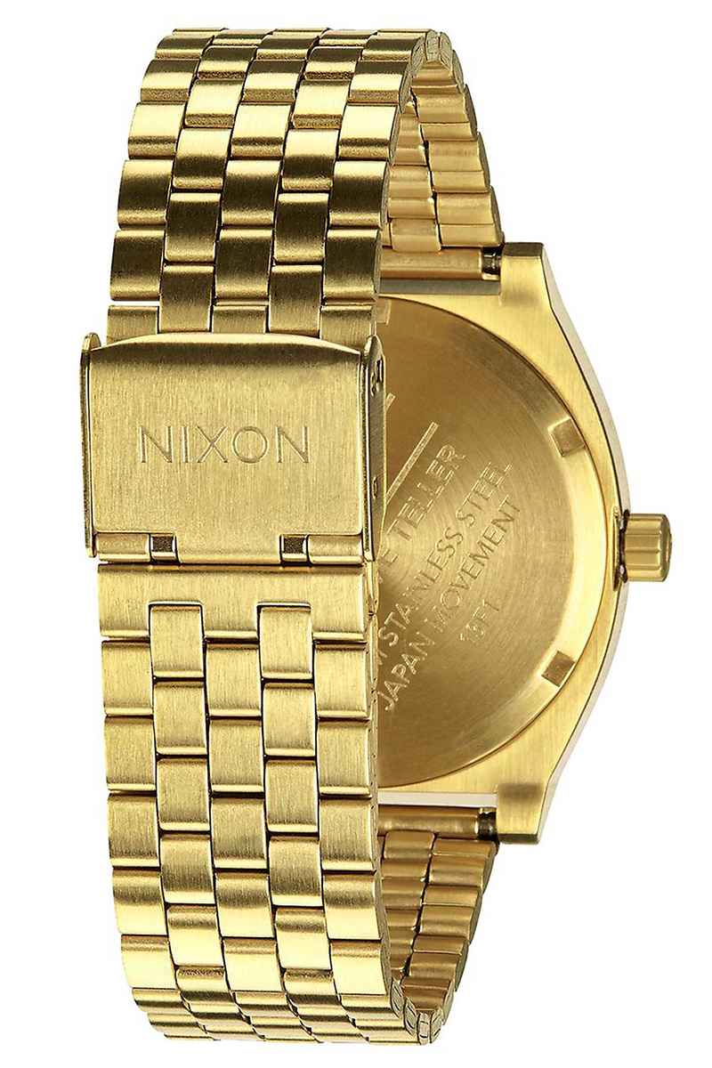 Nixon The Time Teller Watch (all gold gold)