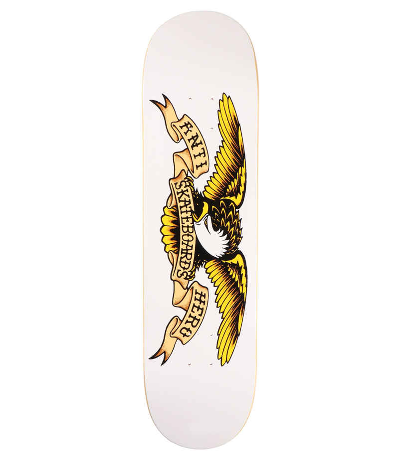 Anti Hero Team Classic Eagle 8.75" Deck (white)