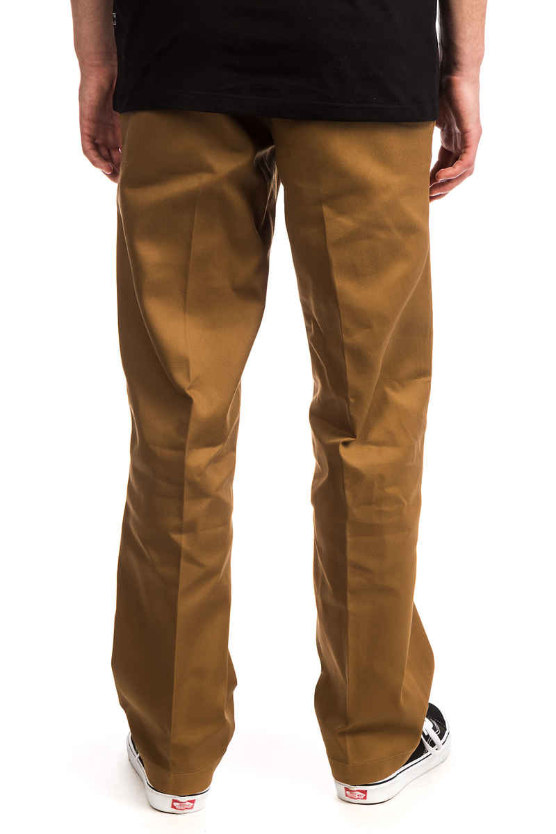 Dickies 873 Slim Straight Workpant Pantalones (brown duck)