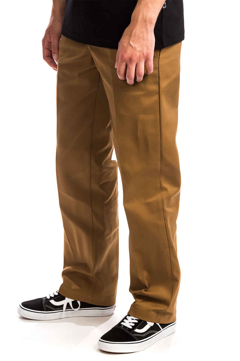 Dickies 873 Slim Straight Workpant Pantalones (brown duck)
