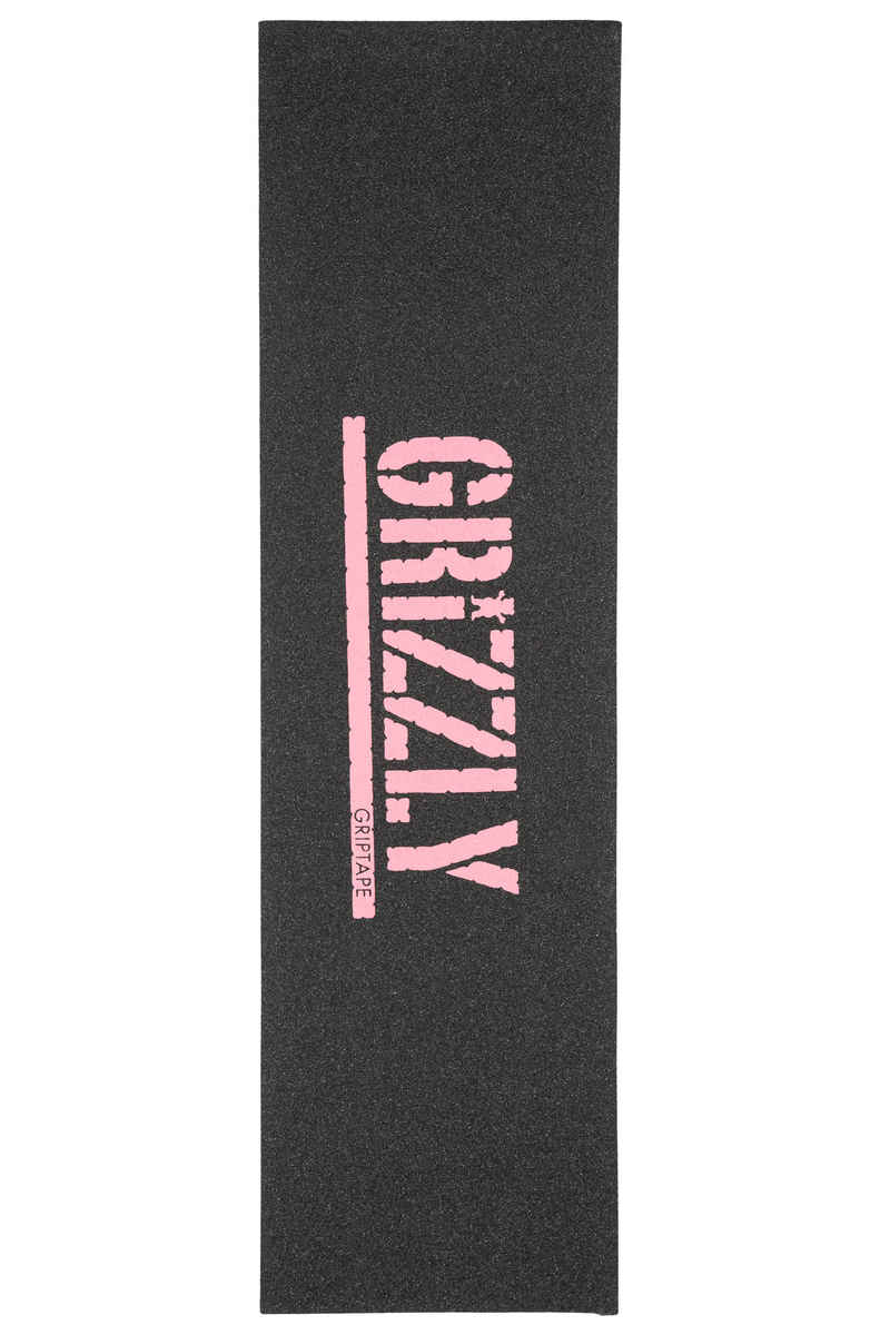 Grizzly Stamp Print Grip Skate (black pink)