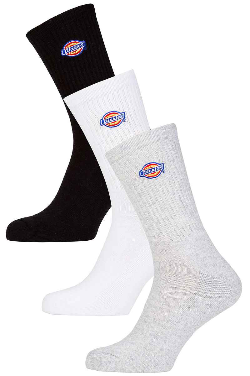Dickies Valley Grove Calcetines EU 39-42 (assorted colour) Pack de 3