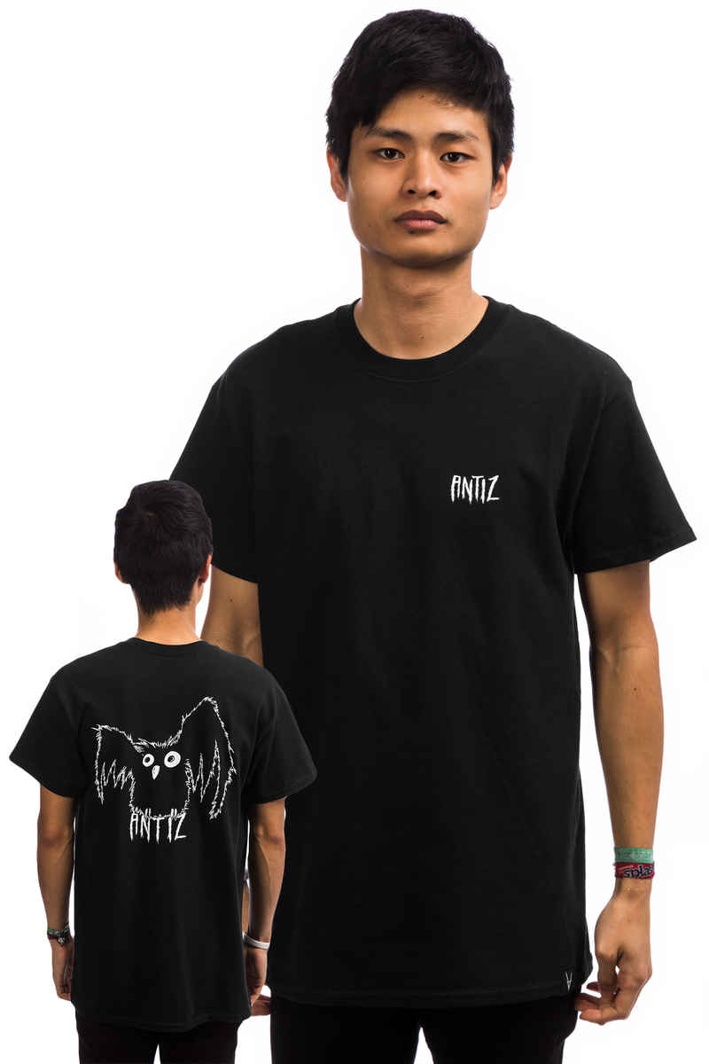 Antiz Skateboards Hiboo T-Shirt (black)