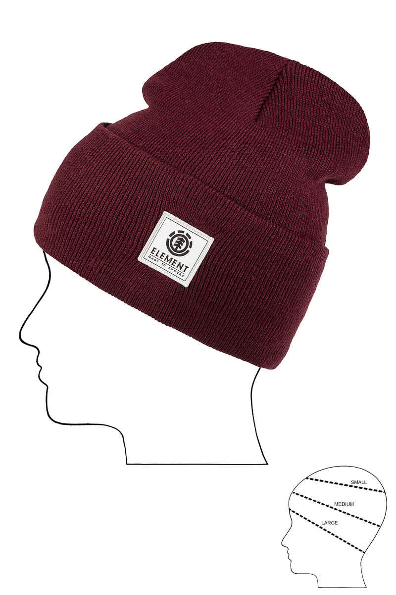 Element Dusk II Mütze (napa red)