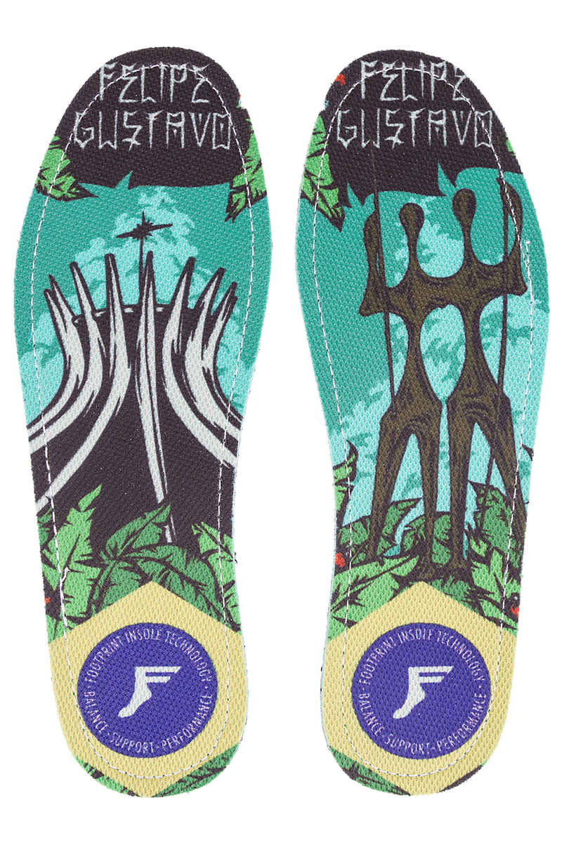 Footprint Gustavo Brasa King Foam Flat Semelle