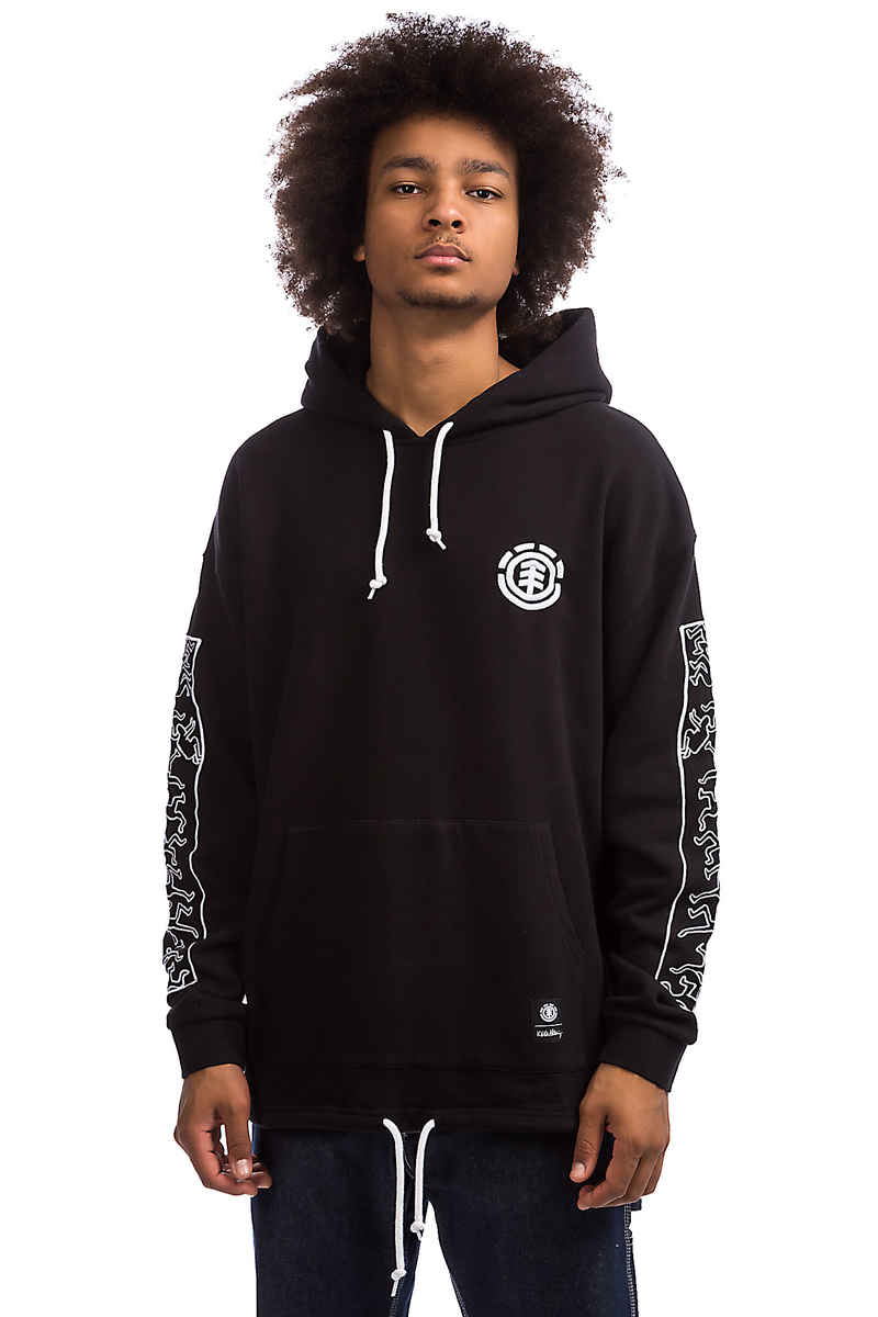Element KH Jump Pop sweat à capuche (flint black)