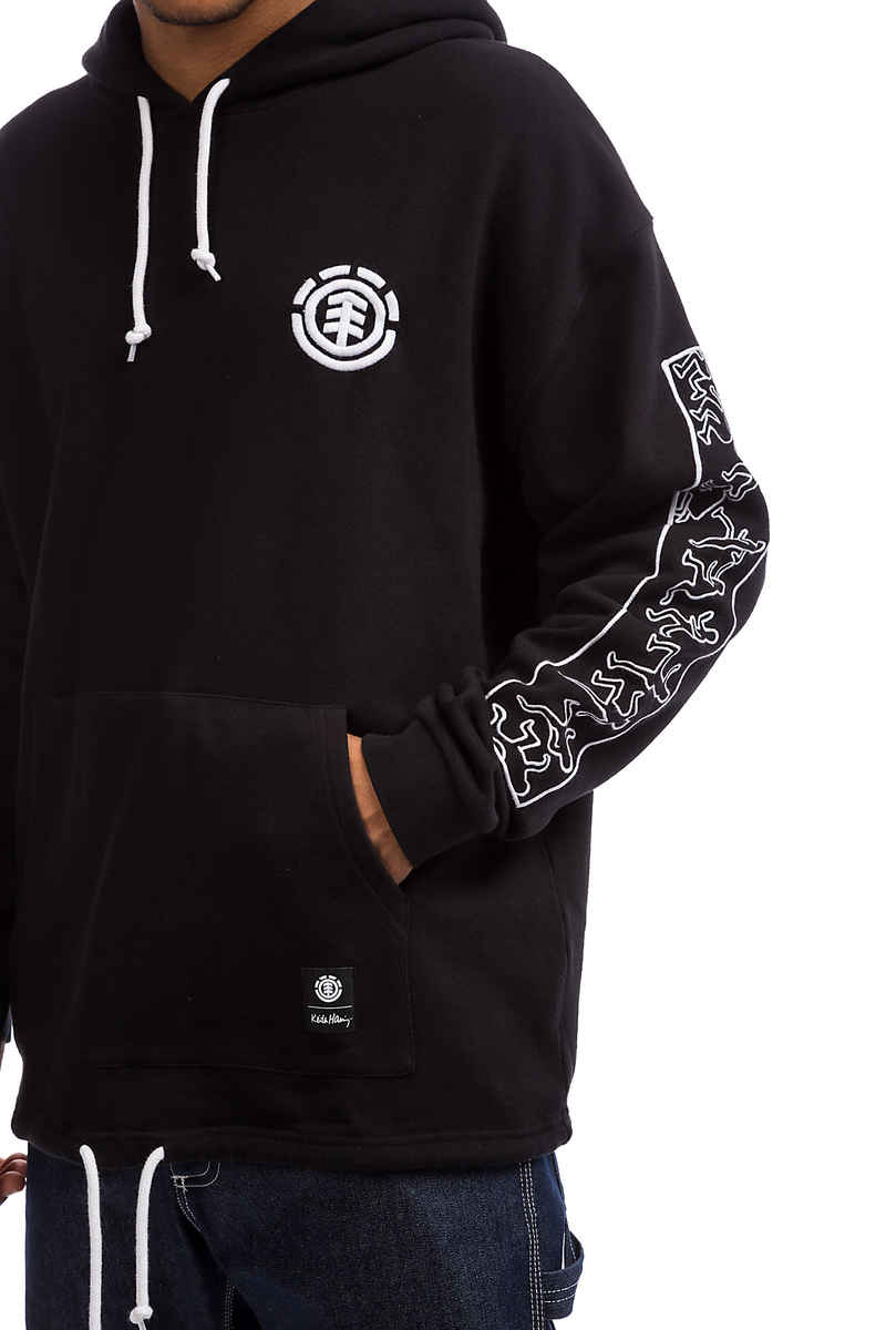 Element KH Jump Pop sweat à capuche (flint black)
