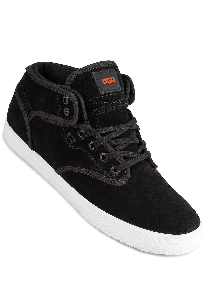 Globe Motley Mid Suede Schoen (black white)