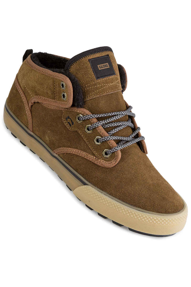 Globe Motley Mid Zapatilla (partridge brown gum fur)
