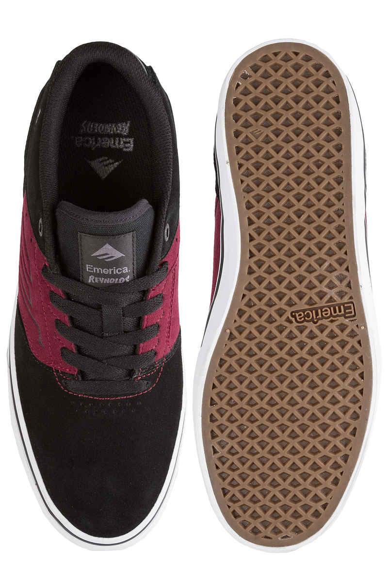 Emerica The Reynolds Low Vulc Schuh (black berry)
