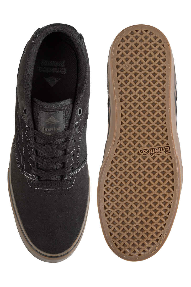 Emerica The Reynolds Low Vulc Schuh (dark grey black gum)
