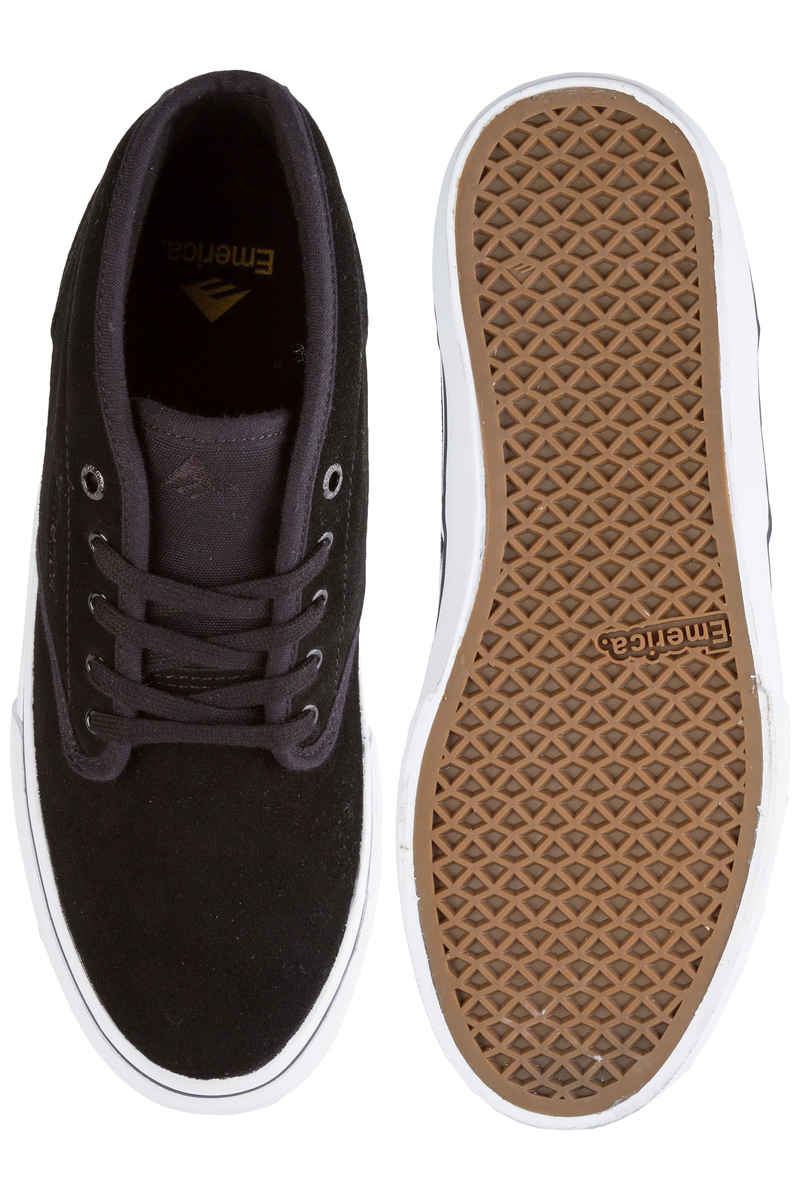 Emerica Wino G6 Mid Schuh (black white gold)