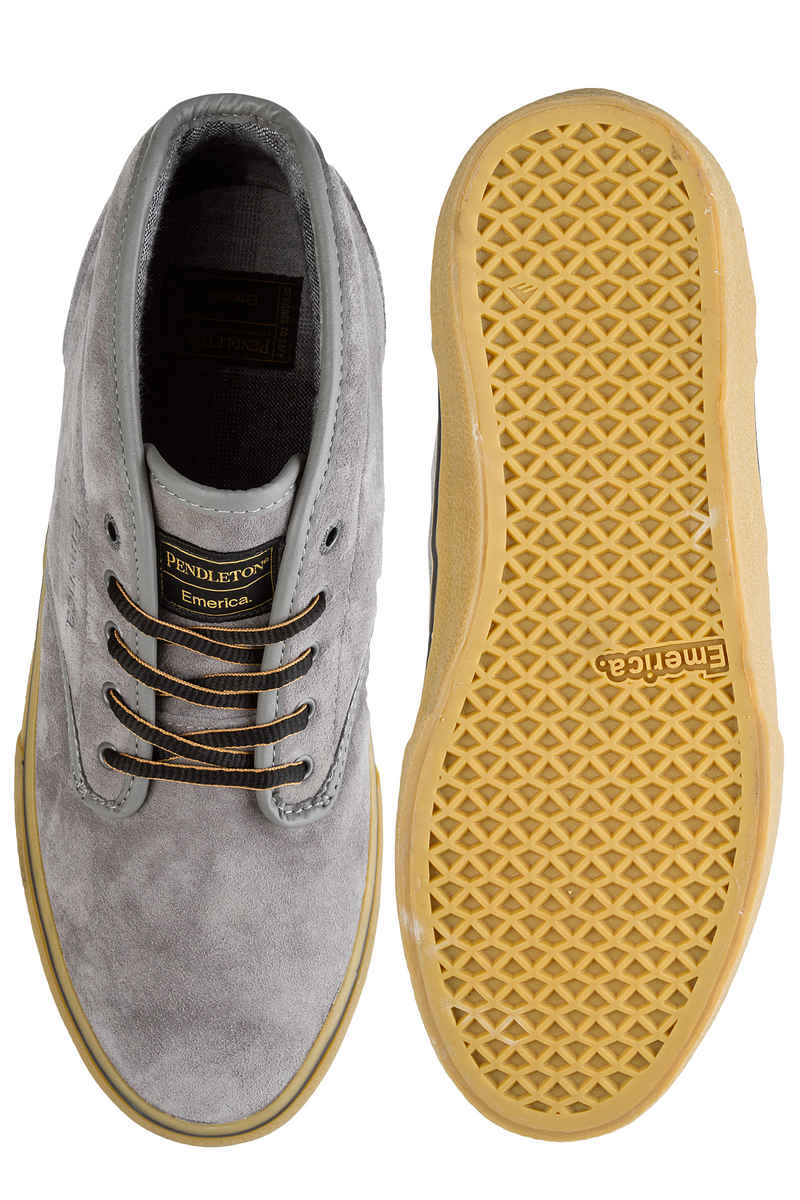 Emerica x Pendleton Wino G6 Mid Schoen (grey gum)