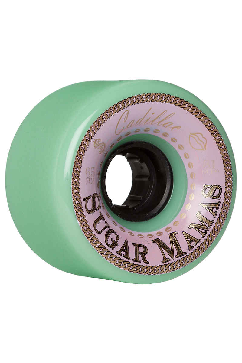 Cadillac Wheels Sugar Mamas 65mm 81A Wiel (mint) 4 Pack