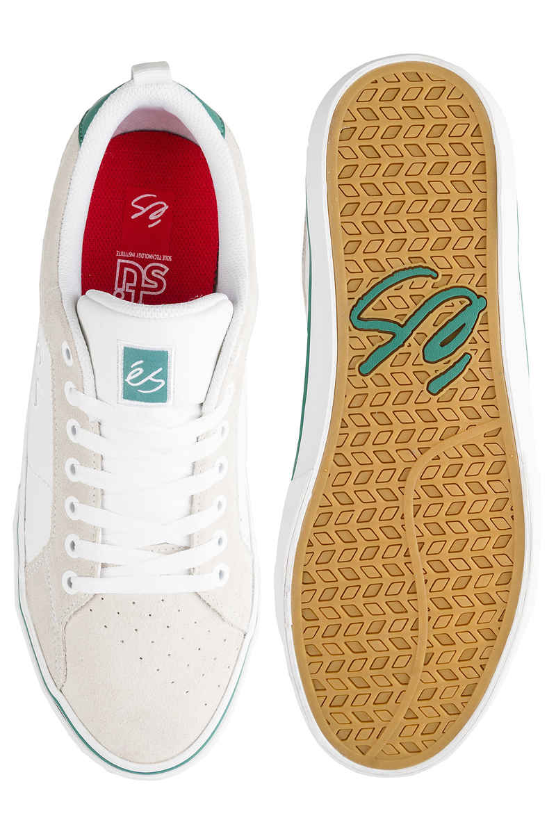 éS Aura Vulc Chaussure (white green)