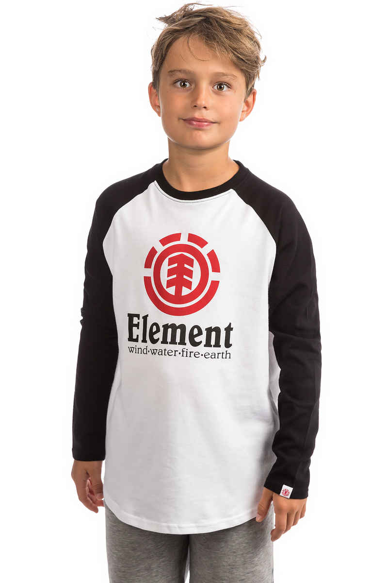 Element Vertical Raglan Longsleeve kids (optic white)