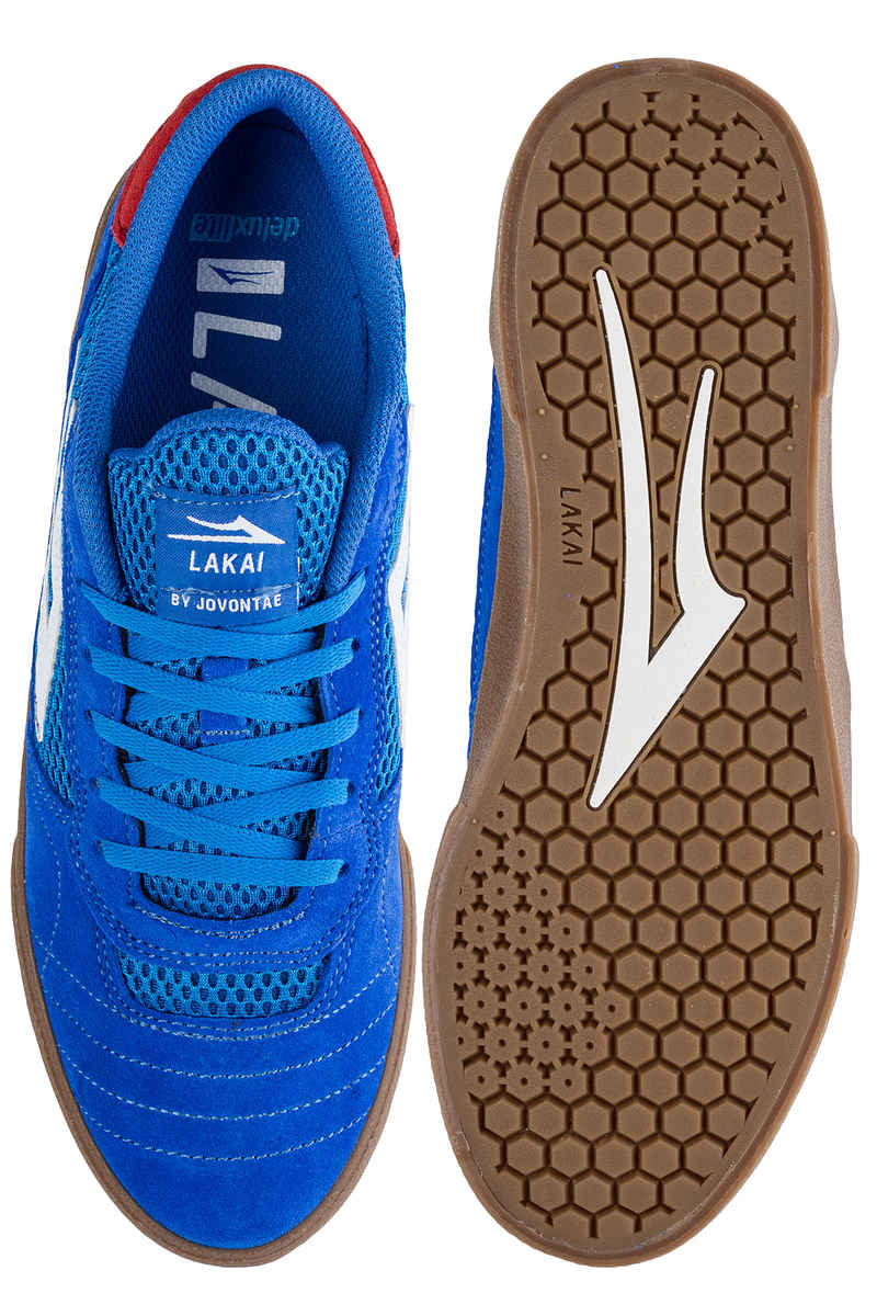 Lakai Cambridge Turner Suede Shoes (blue gum)