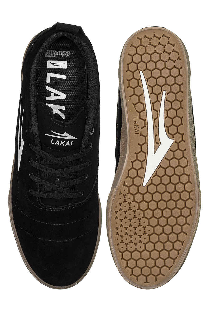 Lakai Bristol Suede Shoes (black gum)