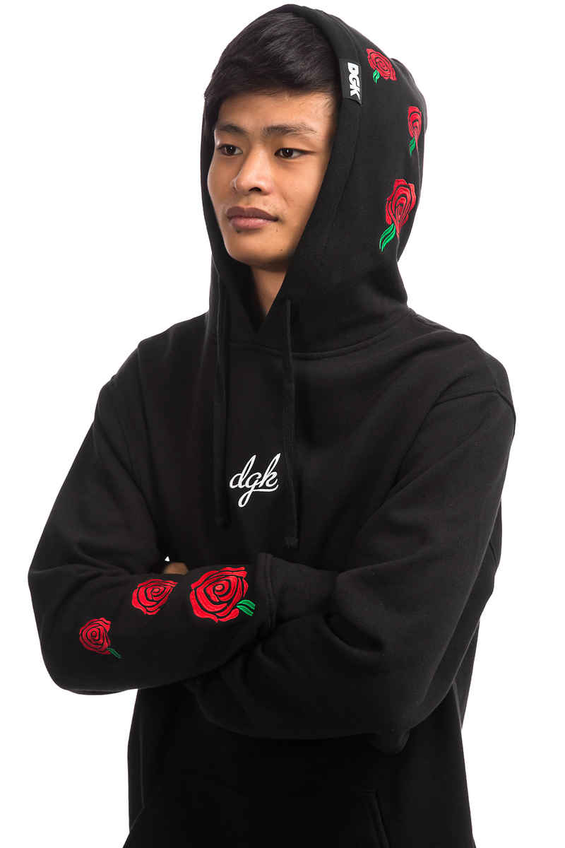 DGK Skateboards Rose Bush Hoodie (black)