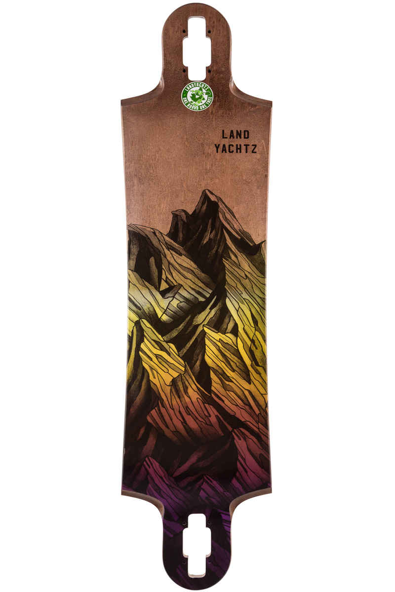 Landyachtz Switchblade 38" (96,5cm) Planche Longboard (mountain yellow fade)