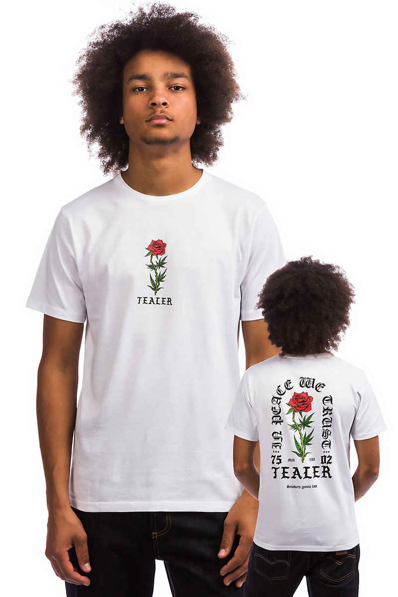 Tealer In Peace We Trust T-Shirt (white)