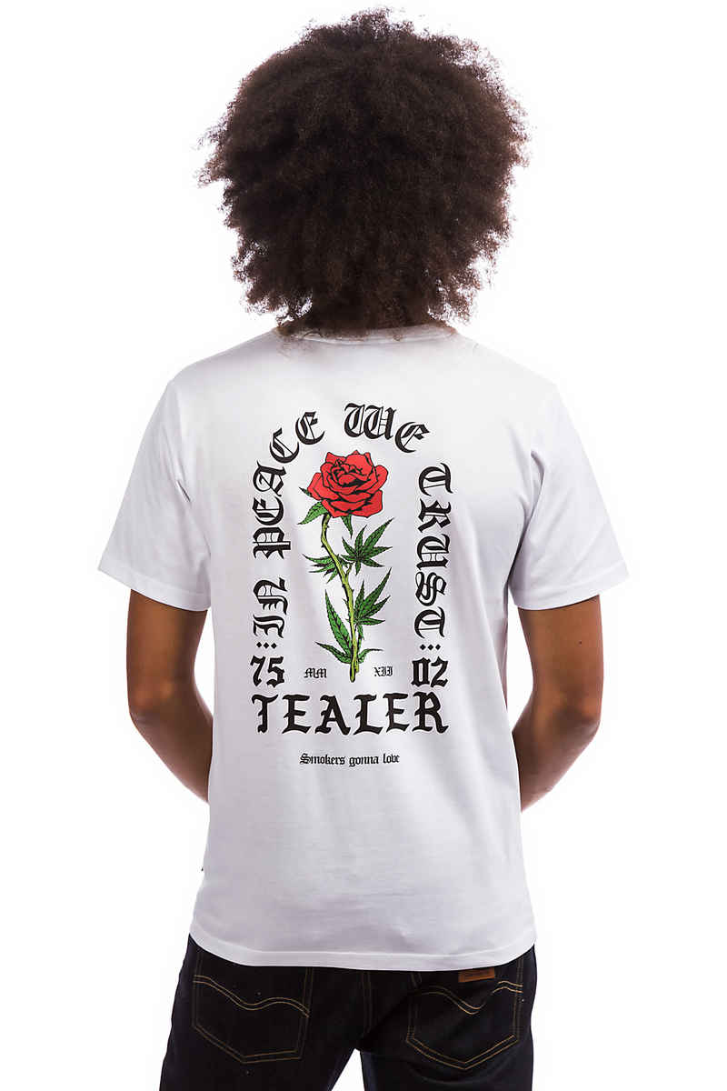 Tealer In Peace We Trust T-Shirt (white)